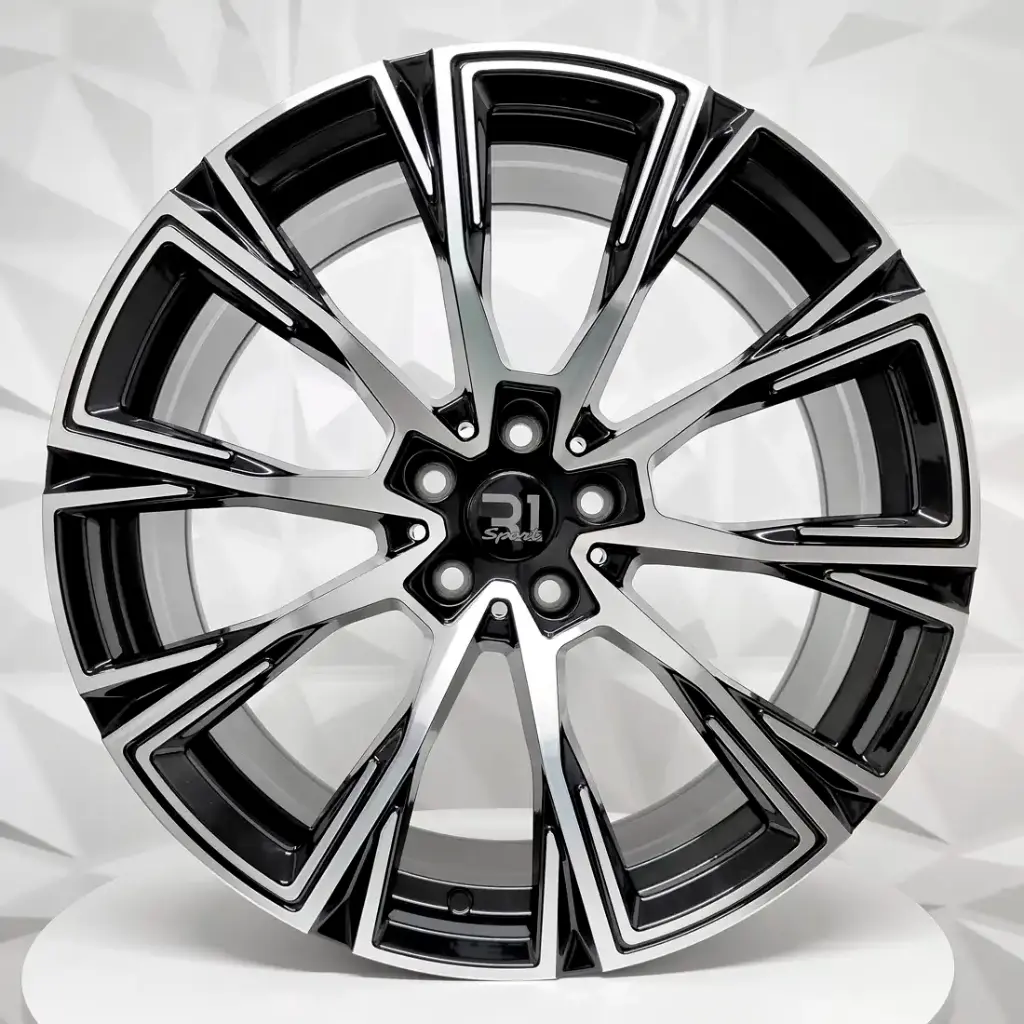 RIN 19X9.5 5-112 R1 SPORT H3122F MACHINE BLACK ET35 CB66.5