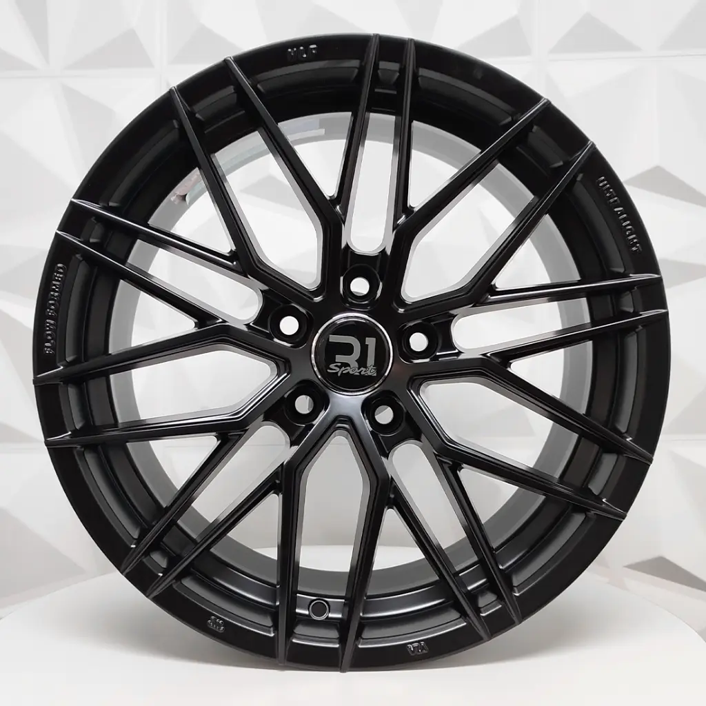 RIN 17X7.5 5-112 R1 SPORT VLF06 MATT BLACK ET38 CB66.56
