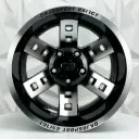 RIN 15X10 5-114.3 R1 SPORT D6251/6521 BLACK MACHINE FACE MI ET-44 CB83.1