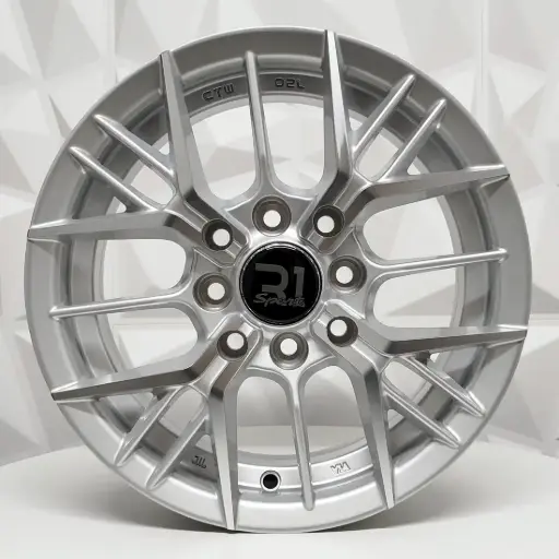 [138527] RIN 13X5.5 4-100/114.3 R1 SPORT RGW05 MACHINE SILVER ET35 CB73.1 
