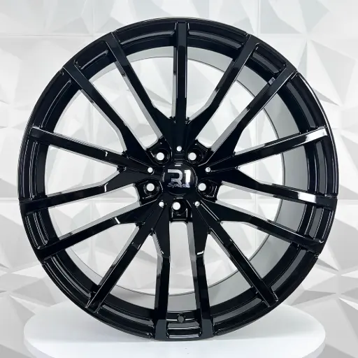 [220533F] RIN 22X10 5-112 R1 SPORT B373F GLOSS BLACK ET35 CB66.6