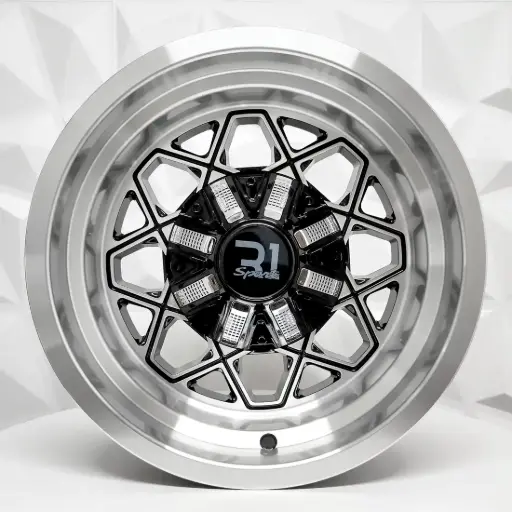 [157636] RIN 15X8 6-139.7 R1 SPORT JCW266 BLACK MACHINE FACE MACHINE LIP ET-10 CB110